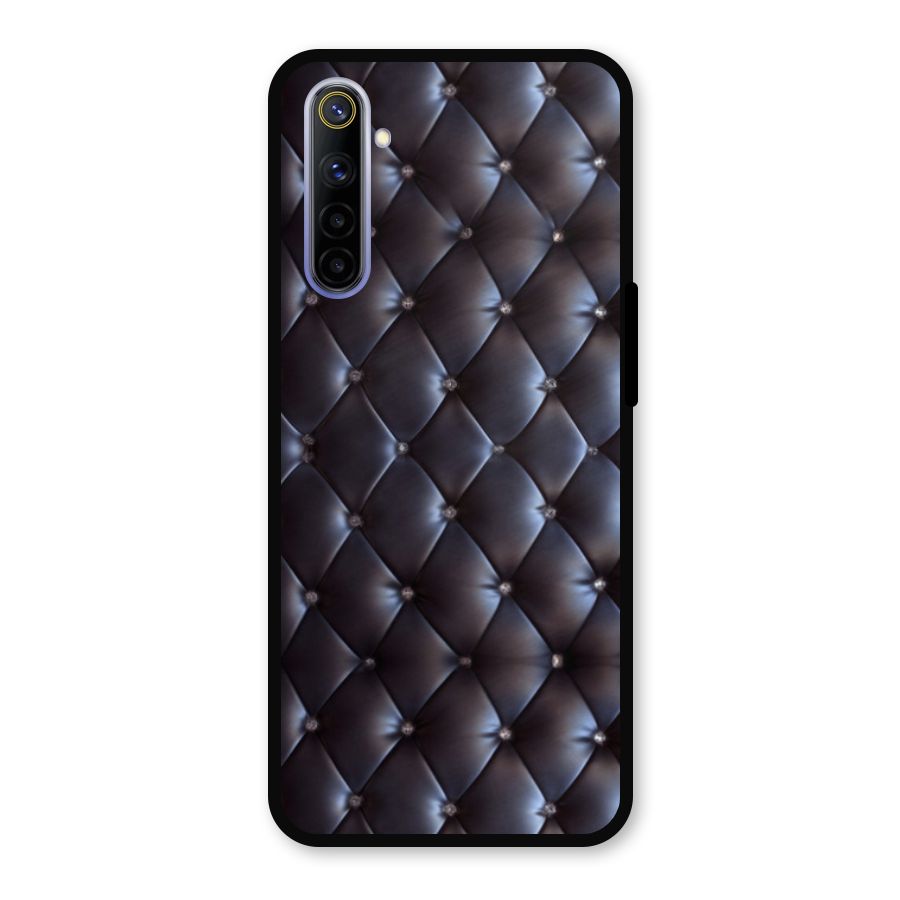 Luxury Pattern Metal Back Case for Realme 6