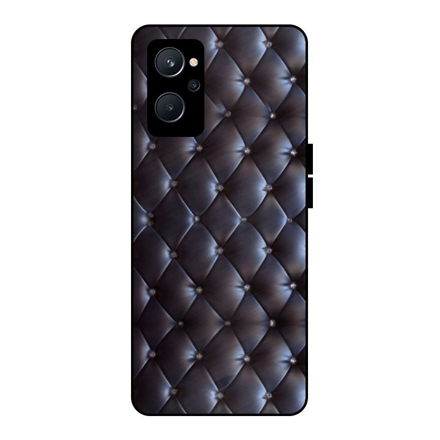 Luxury Pattern Metal Back Case for Realme 9i 5G