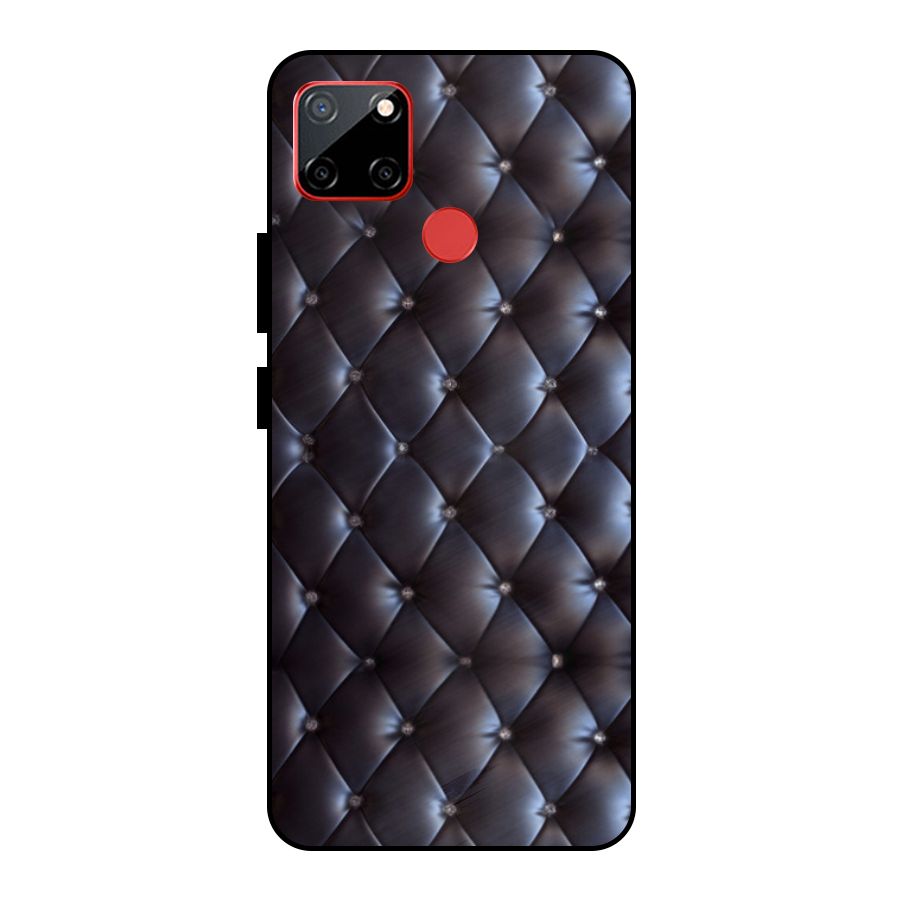 Luxury Pattern Metal Back Case for Realme C12
