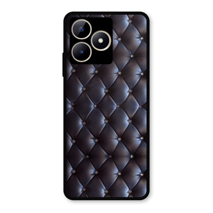 Luxury Pattern Metal Back Case for Realme Narzo N53