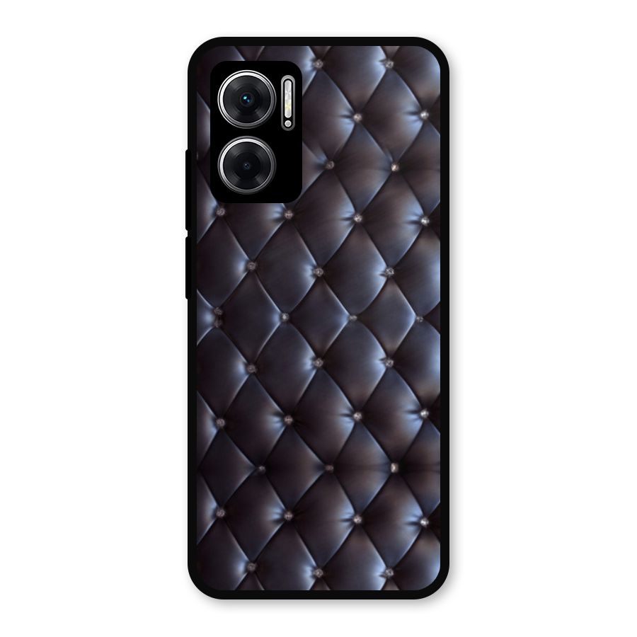 Luxury Pattern Metal Back Case for Redmi 11 Prime 5G