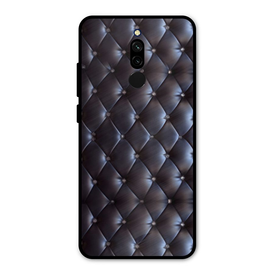 Luxury Pattern Metal Back Case for Redmi 8