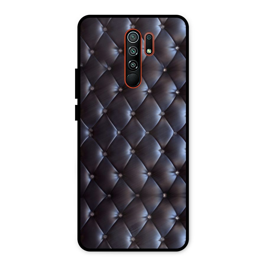 Luxury Pattern Metal Back Case for Redmi 9 Prime