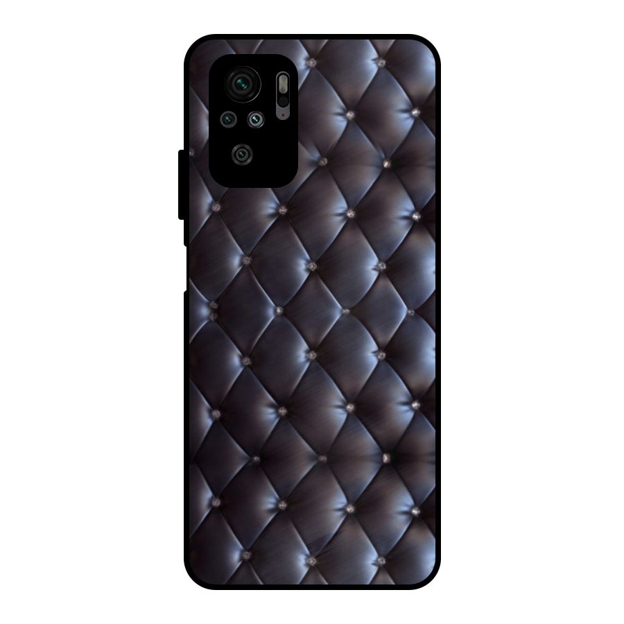 Luxury Pattern Metal Back Case for Redmi Note 10S
