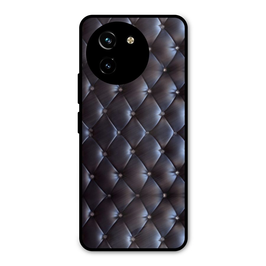 Luxury Pattern Metal Back Case for Vivo T3x