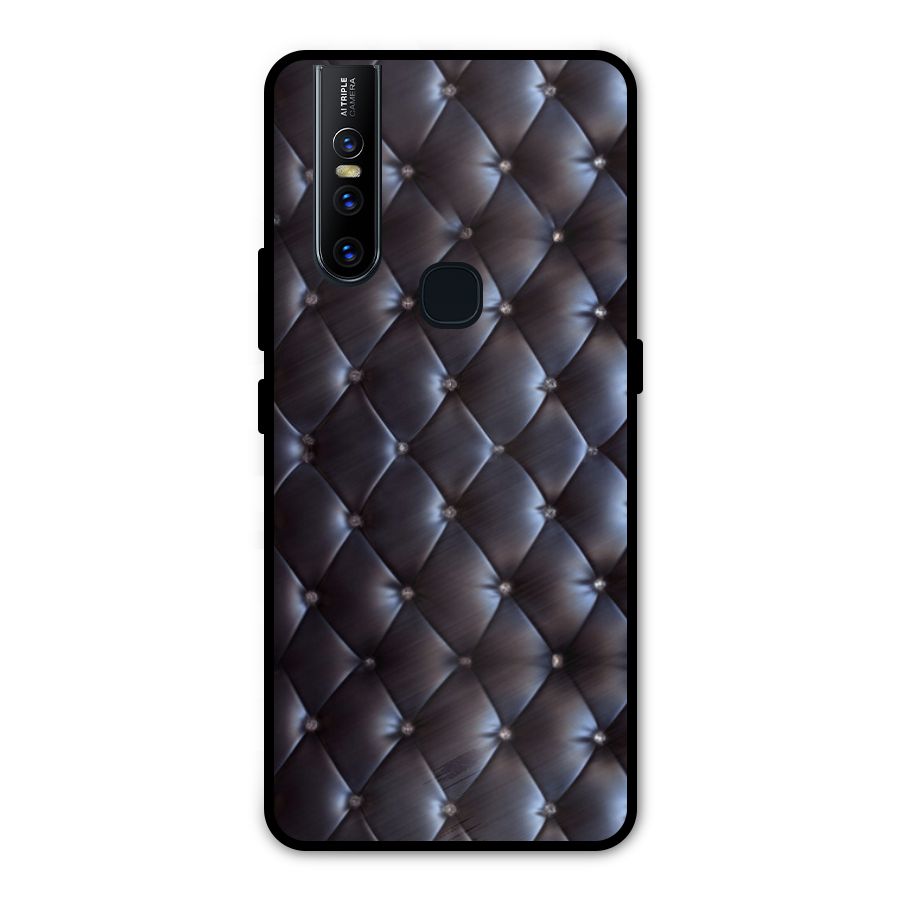 Luxury Pattern Metal Back Case for Vivo V15