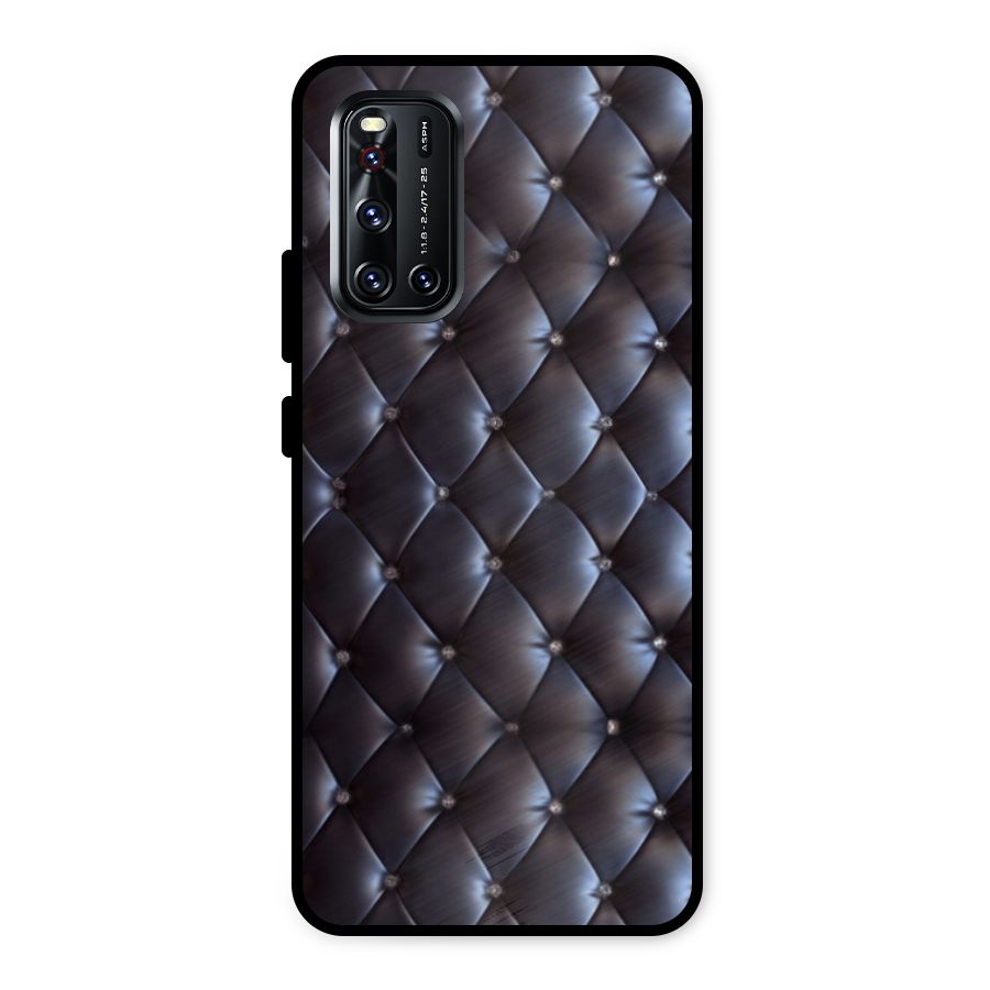 Luxury Pattern Metal Back Case for Vivo V19