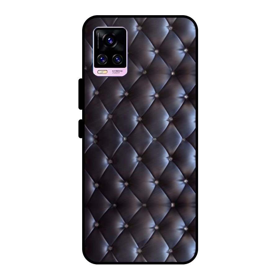 Luxury Pattern Metal Back Case for Vivo V20 Pro