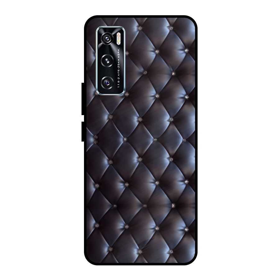 Luxury Pattern Metal Back Case for Vivo V20 SE