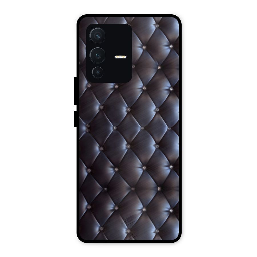 Luxury Pattern Metal Back Case for Vivo V23 5G