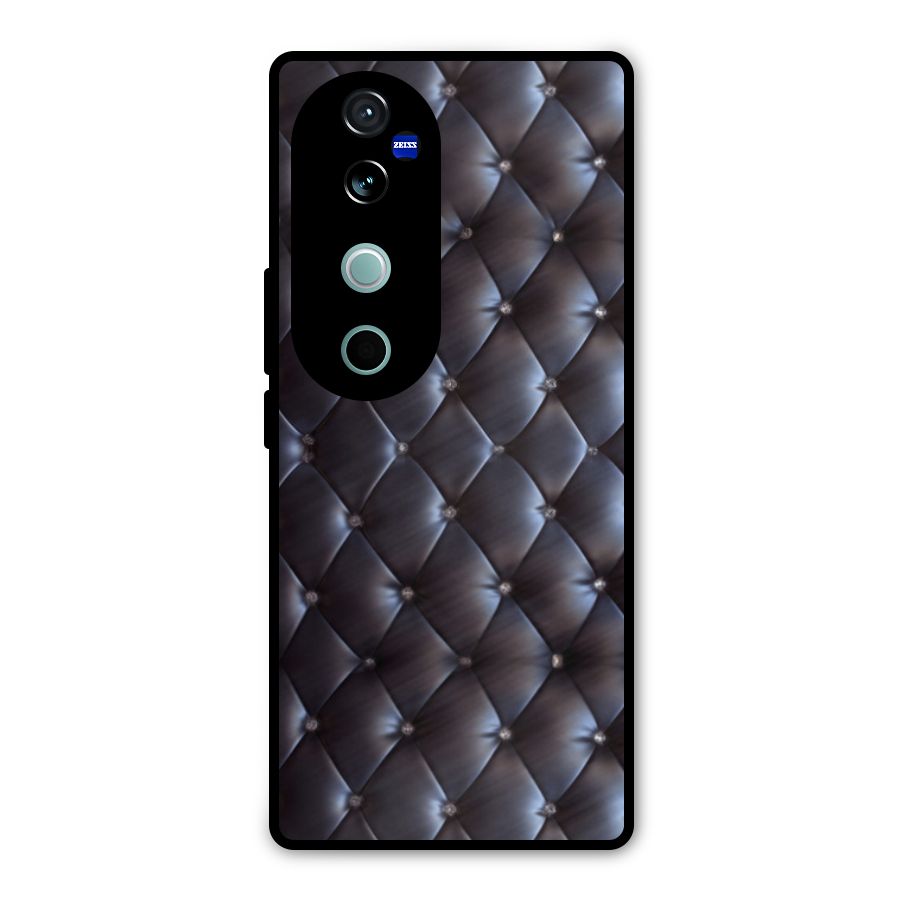Luxury Pattern Metal Back Case for Vivo V40