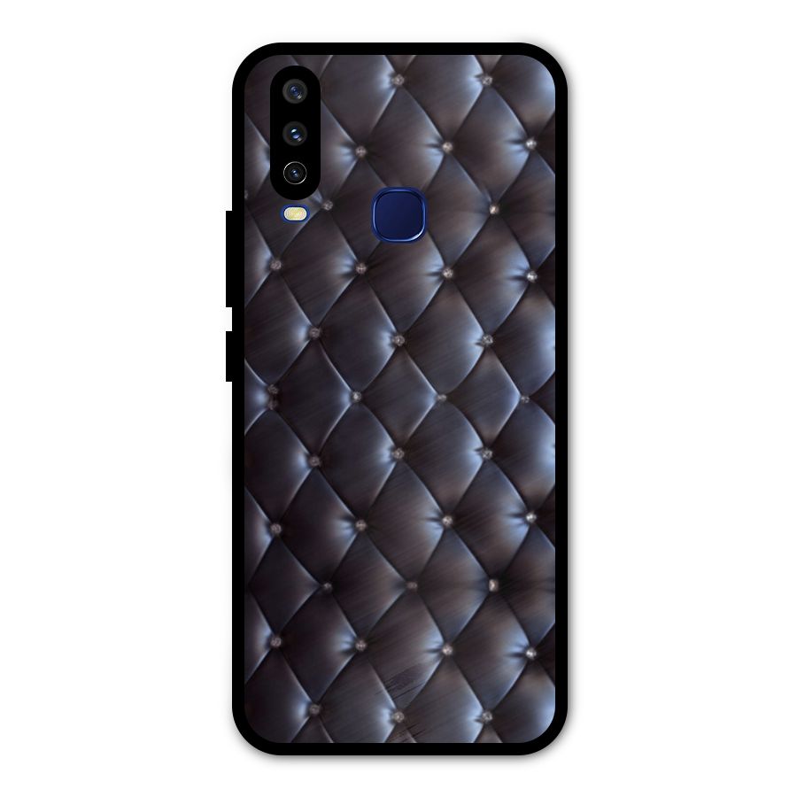 Luxury Pattern Metal Back Case for Vivo Y12