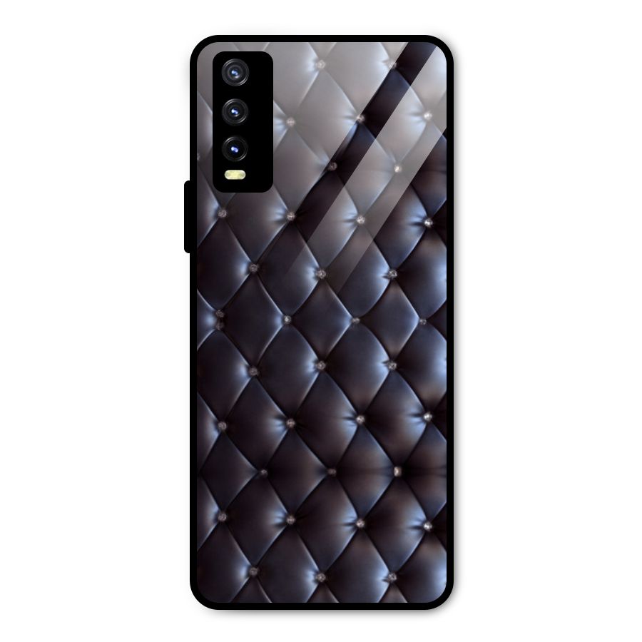 Luxury Pattern Metal Back Case for Vivo Y20