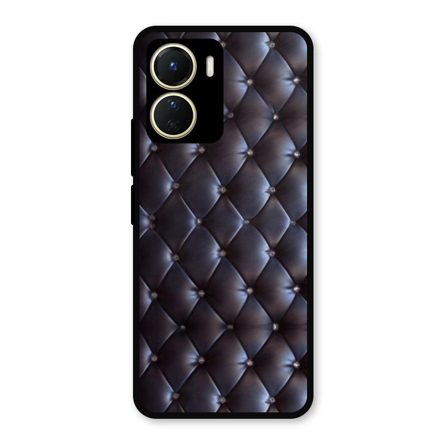 Luxury Pattern Metal Back Case for Vivo Y56