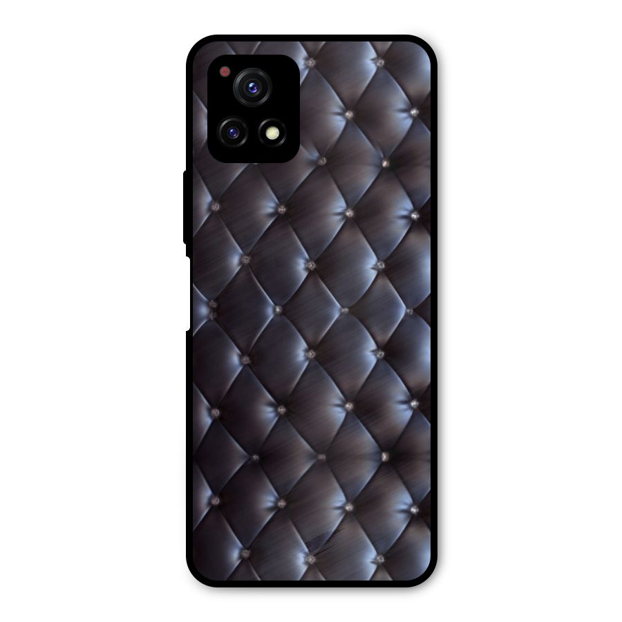 Luxury Pattern Metal Back Case for Vivo Y72 5G
