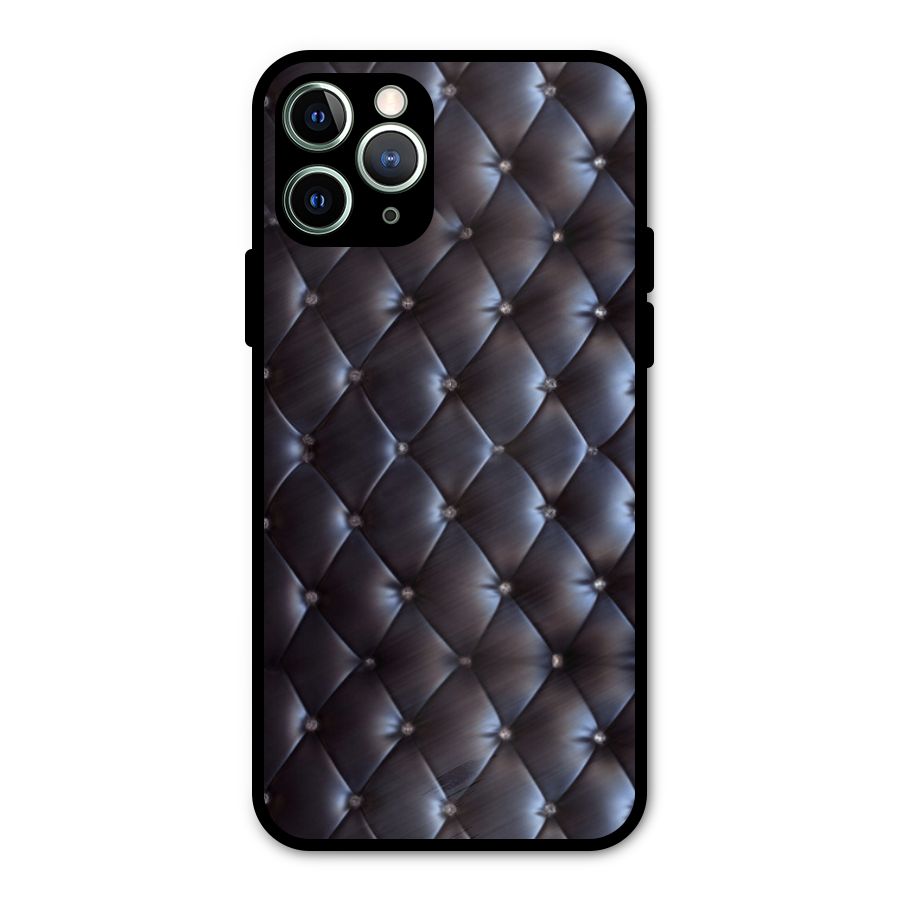 Luxury Pattern Metal Back Case for iPhone 11 Pro Max
