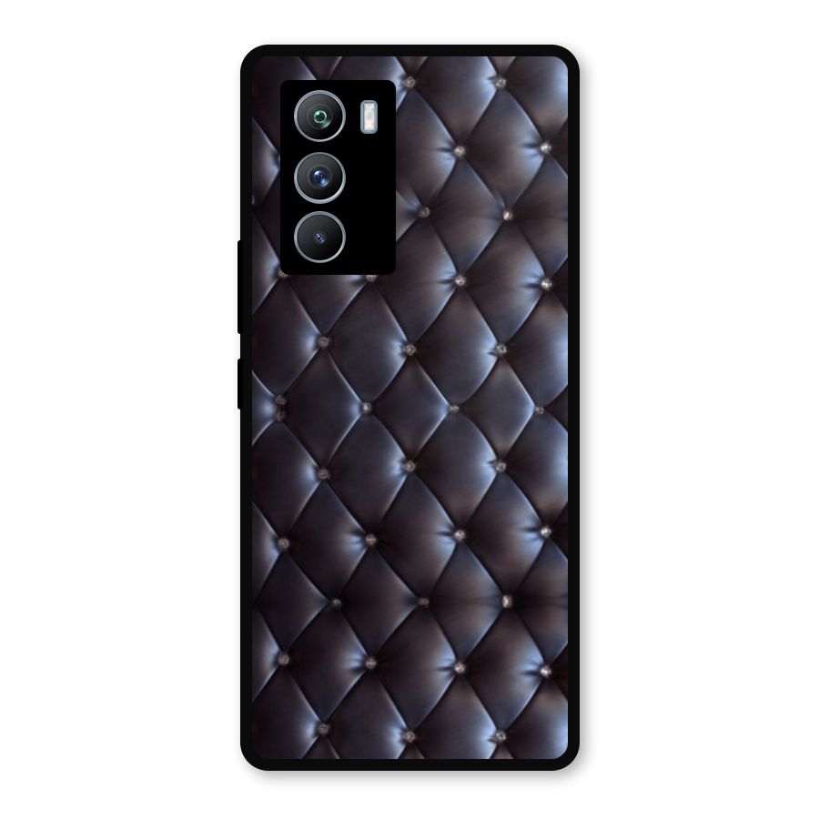 Luxury Pattern Metal Back Case for iQOO 9 SE