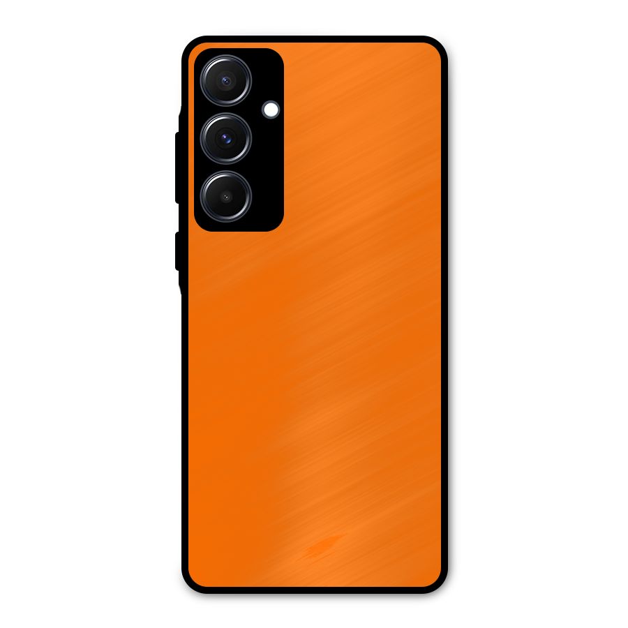 Mac Orange Metal Back Case for Galaxy A55