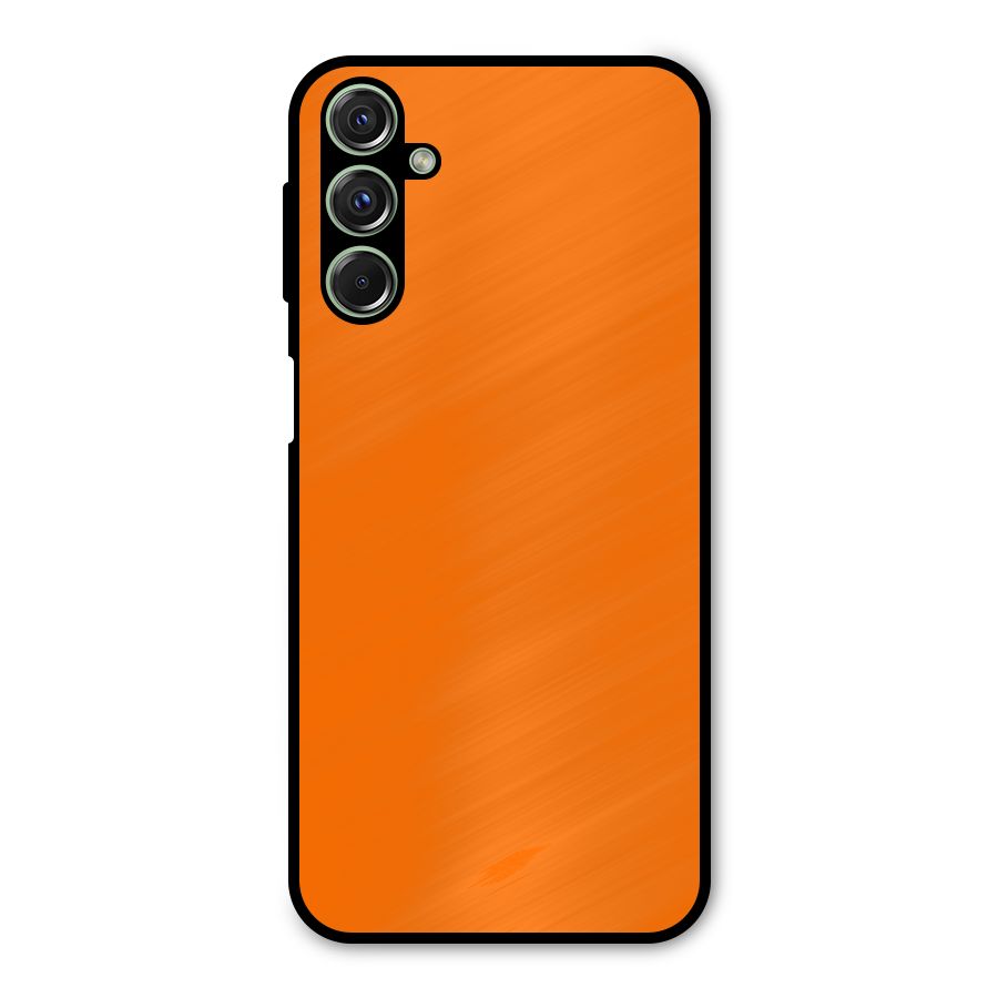 Mac Orange Metal Back Case for Galaxy M34