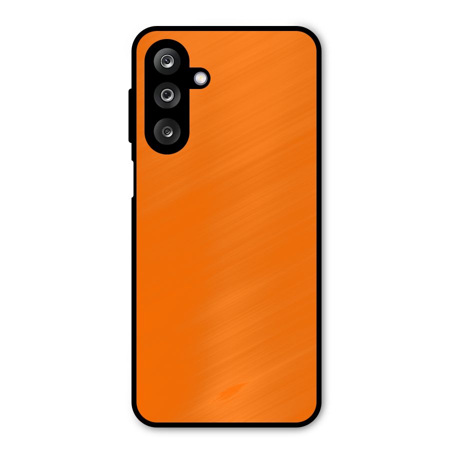 Mac Orange Metal Back Case for Galaxy M36