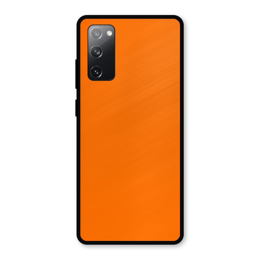 Mac Orange Metal Back Case for Galaxy S20 FE 5G
