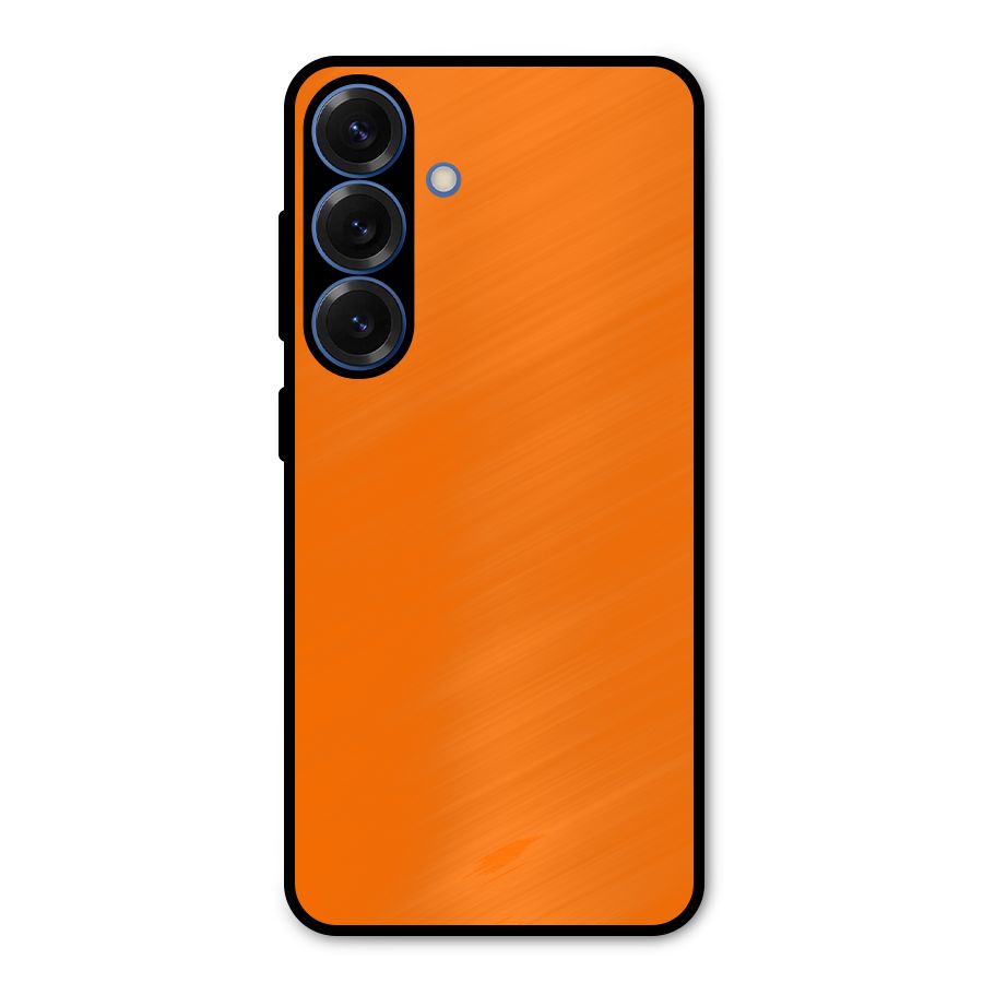 Mac Orange Metal Back Case for Galaxy S25