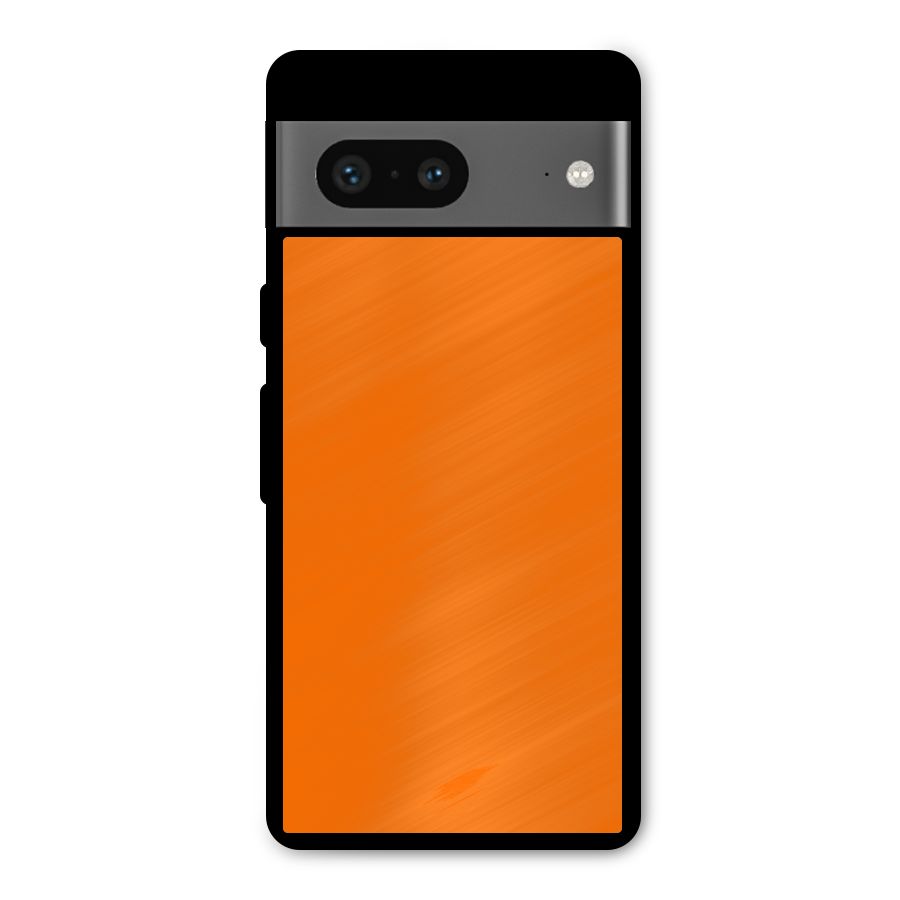 Mac Orange Metal Back Case for Google Pixel 7