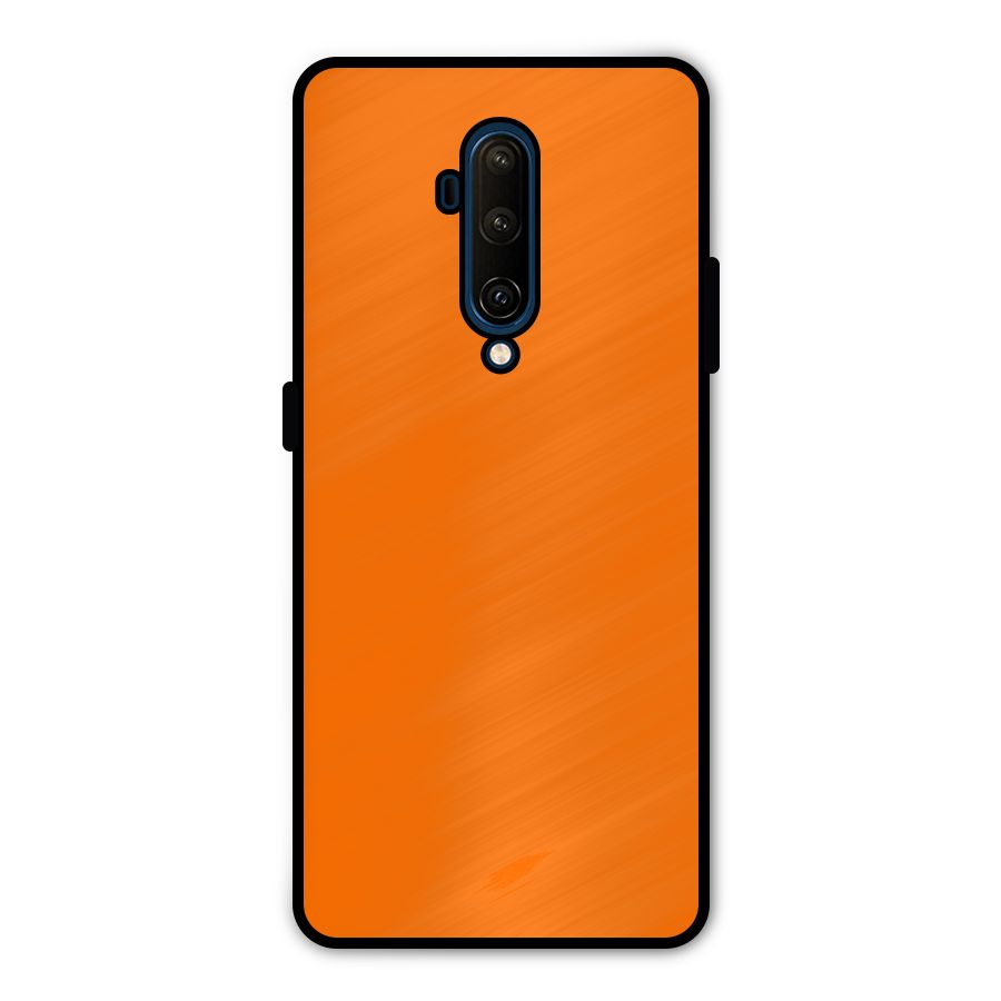 Mac Orange Metal Back Case for OnePlus 7T Pro