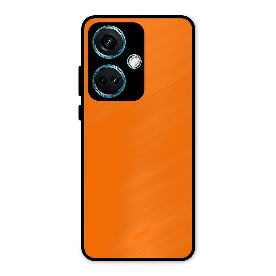 Mac Orange Metal Back Case for OnePlus Nord CE 3 5G