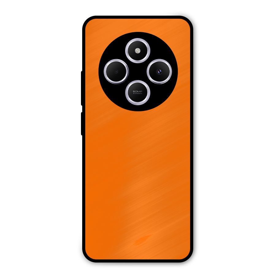 Mac Orange Metal Back Case for Poco M7