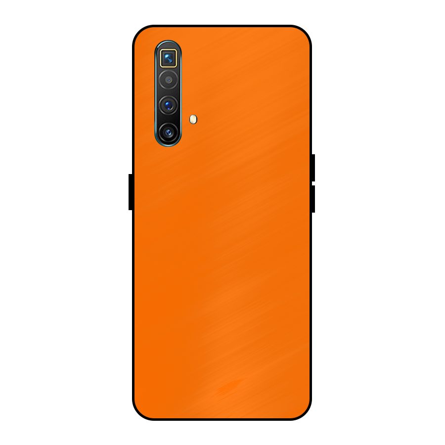 Mac Orange Metal Back Case for Realme X3 SuperZoom