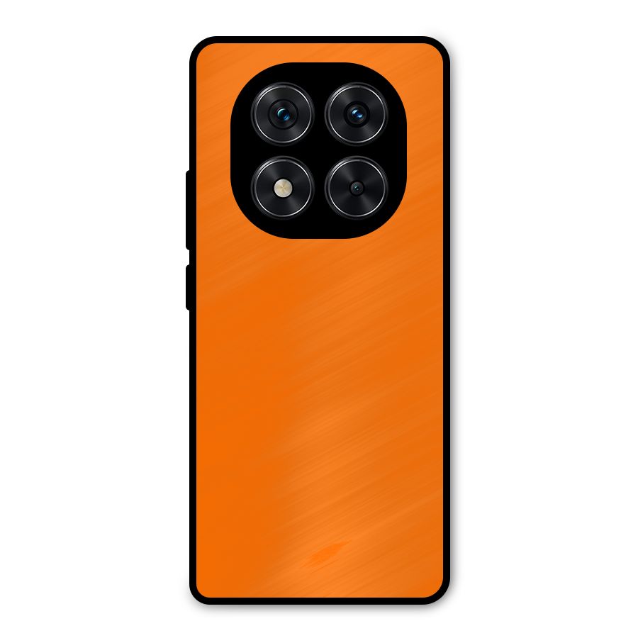Mac Orange Metal Back Case for Redmi Note 14 Pro 5G