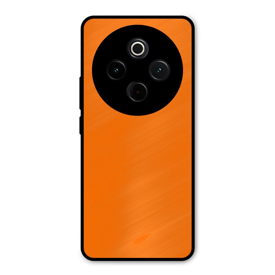 Mac Orange Metal Back Case for Vivo T4