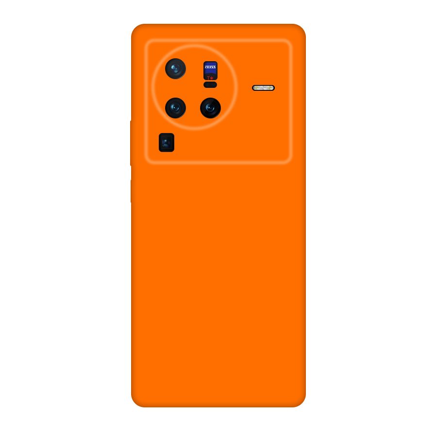 Mac Orange Original Polycarbonate Back Case for Vivo X80