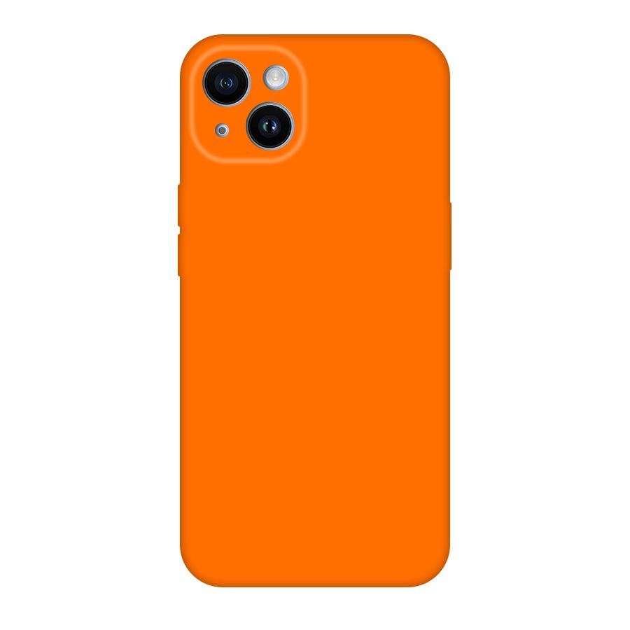 Mac Orange Original Polycarbonate Back Case for iPhone 14