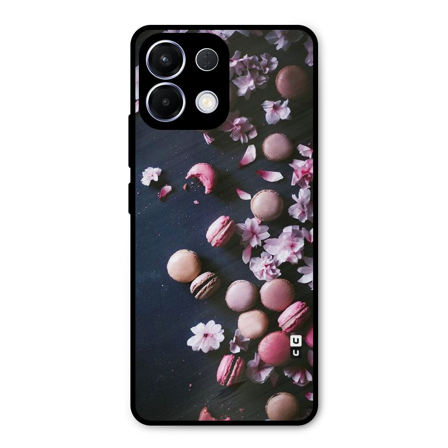 Macaroons And Cheery Blossoms Metal Back Case for Oppo K13