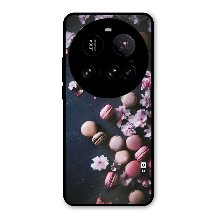 Macaroons And Cheery Blossoms Metal Back Case for Xiaomi 15 Ultra