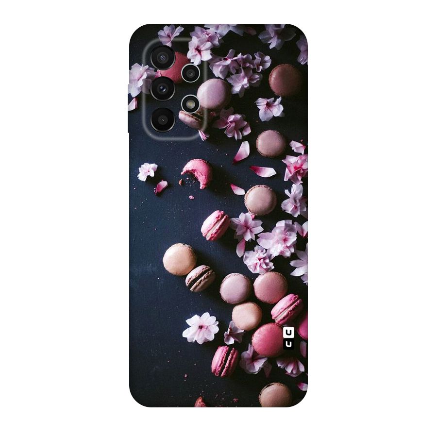 Macaroons And Cheery Blossoms Original Polycarbonate Back Case for Galaxy A23