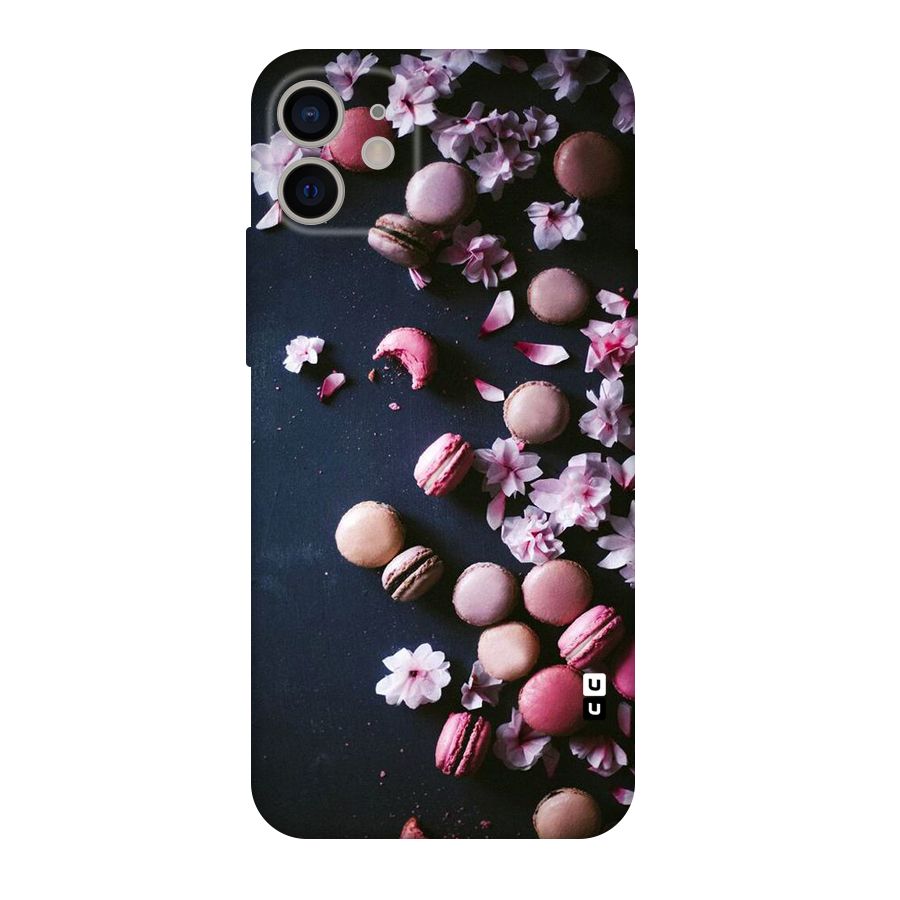 Macaroons And Cheery Blossoms Original Polycarbonate Back Case for iPhone 11
