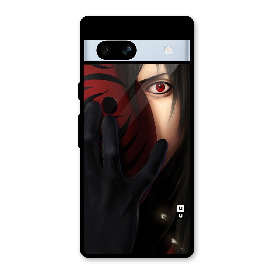 Madara Sharingan Glass Back Case for Google Pixel 7a