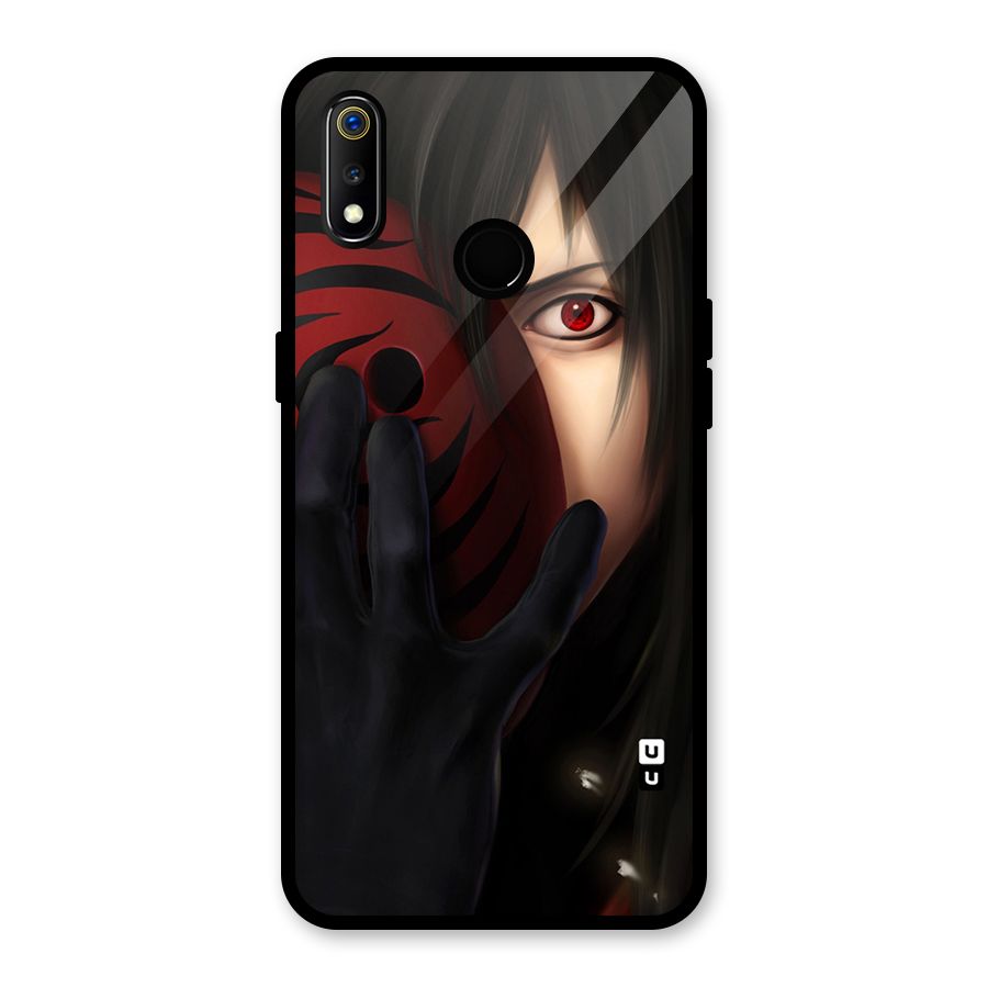 Madara Sharingan Glass Back Case for Realme 3