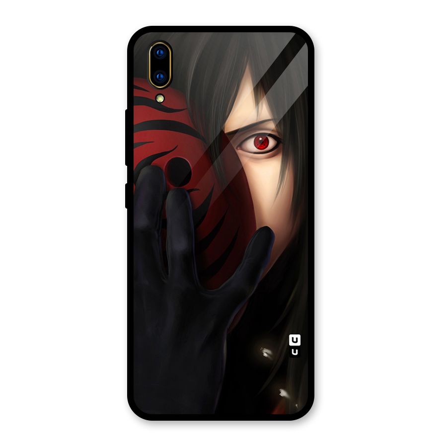 Madara Sharingan Glass Back Case for Vivo V11 Pro