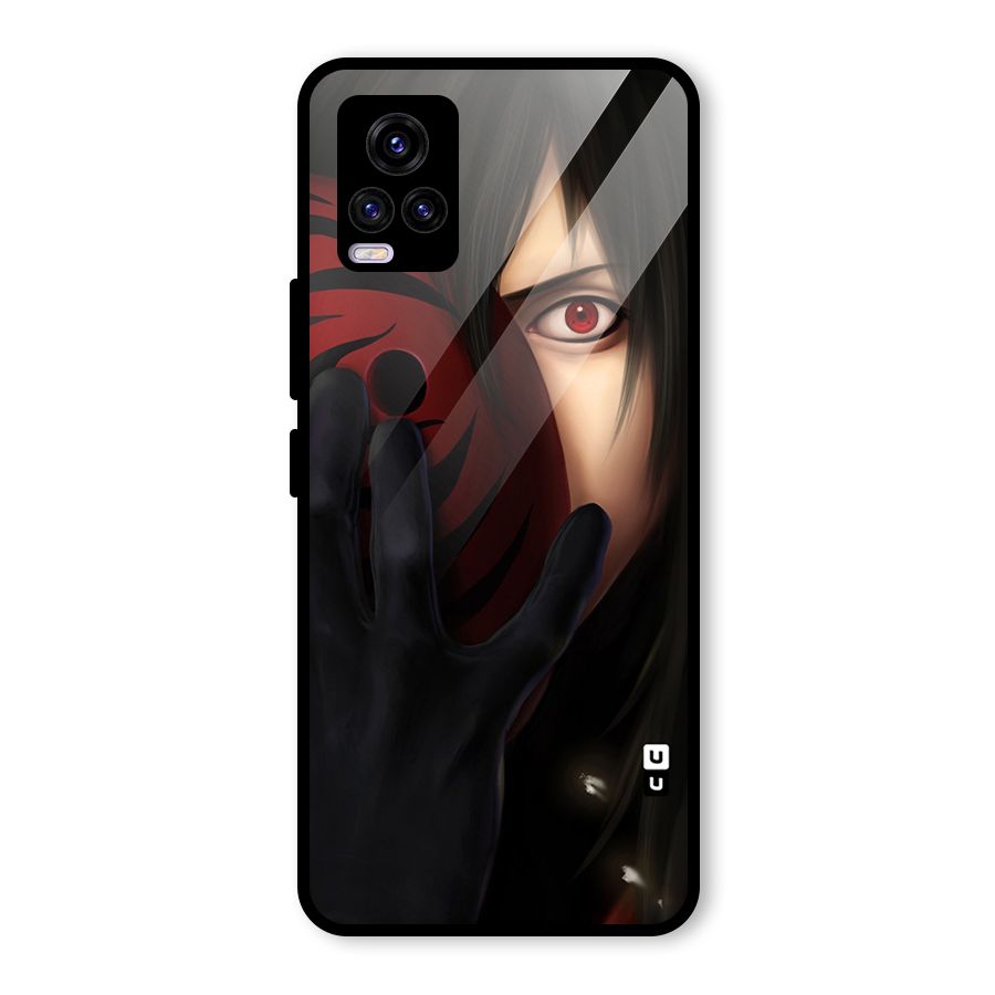 Madara Sharingan Glass Back Case for Vivo V20 2021