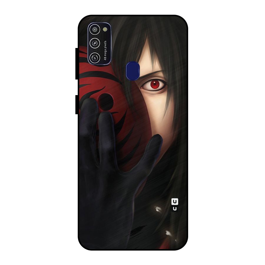 Madara Sharingan Metal Back Case for Galaxy M21