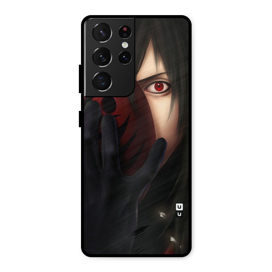 Madara Sharingan Metal Back Case for Galaxy S21 Ultra 5G