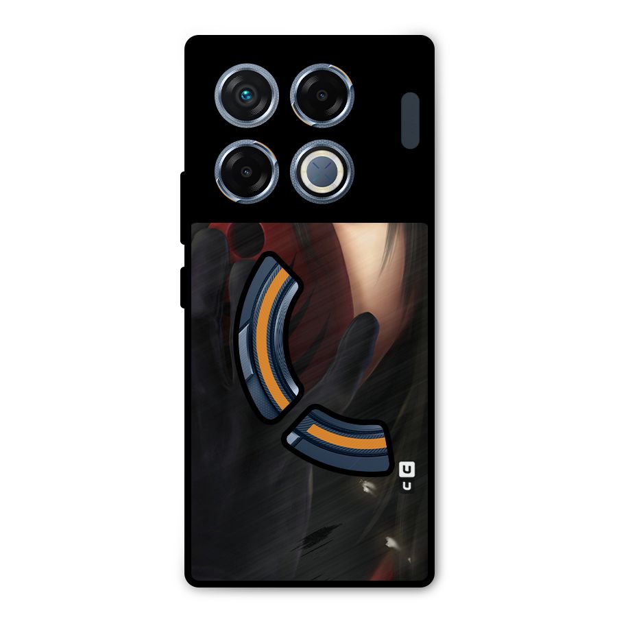 Madara Sharingan Metal Back Case for Infinix GT 20 Pro