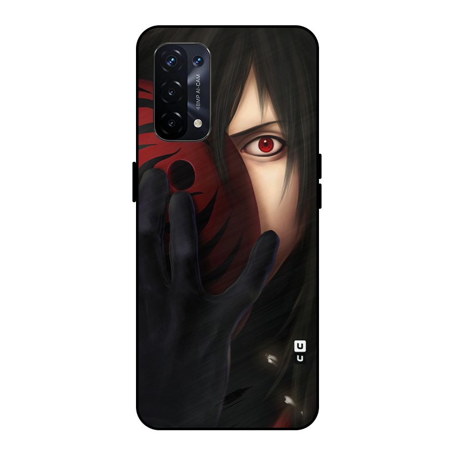 Madara Sharingan Metal Back Case for Oppo A74 5G
