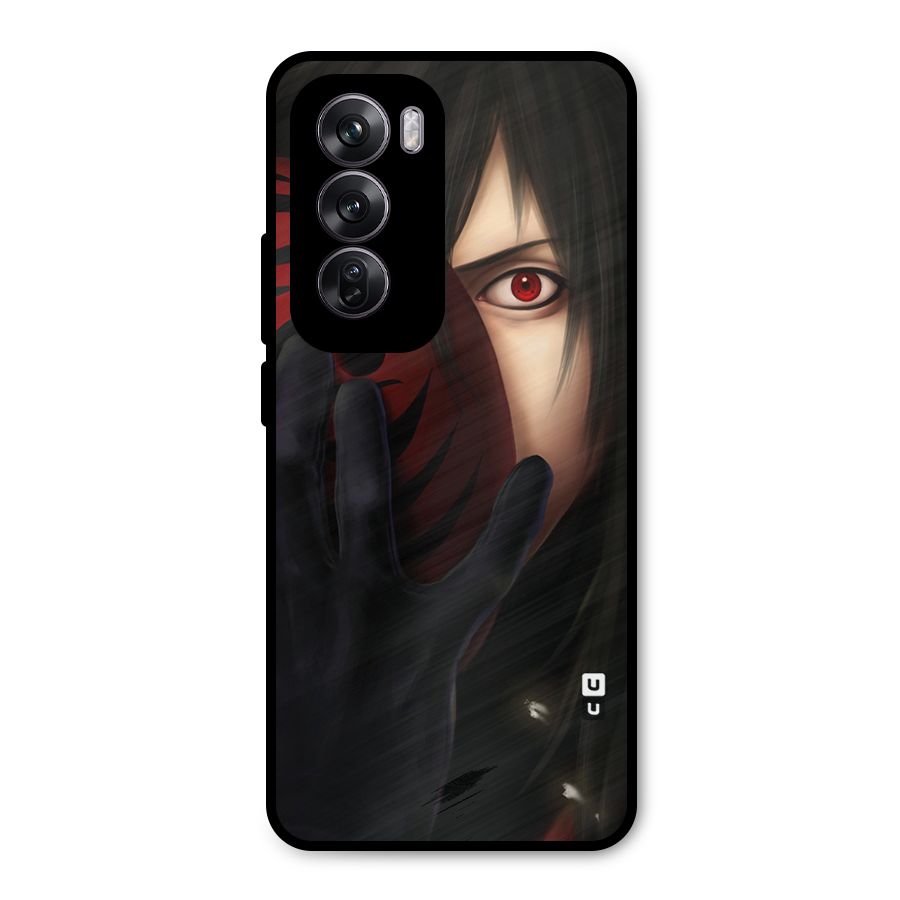Madara Sharingan Metal Back Case for Oppo Reno12 Pro