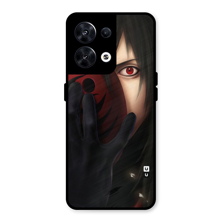 Madara Sharingan Metal Back Case for Oppo Reno8 5G