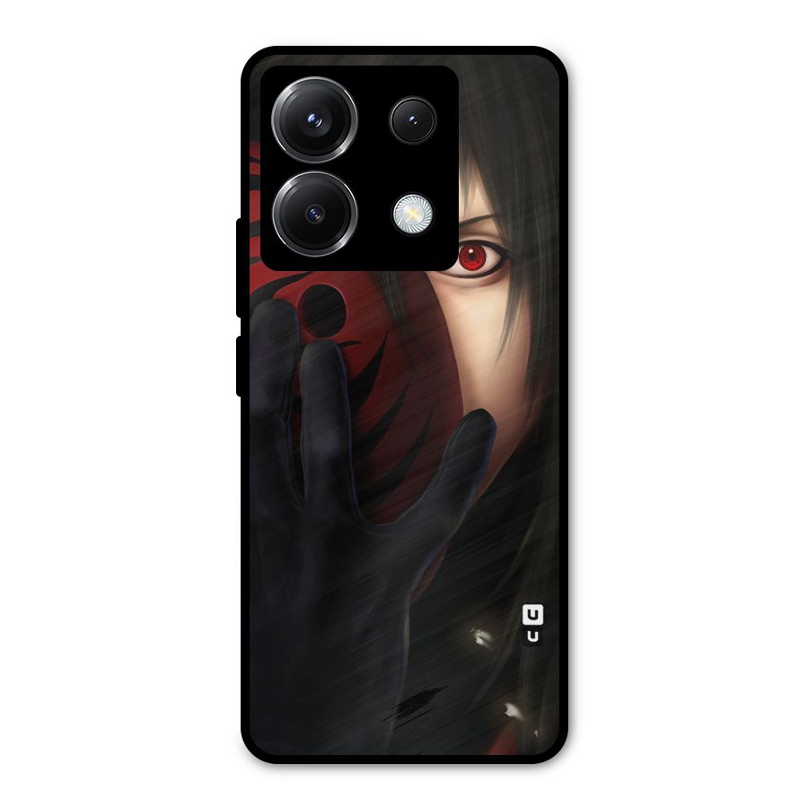 Madara Sharingan Metal Back Case for Poco X6